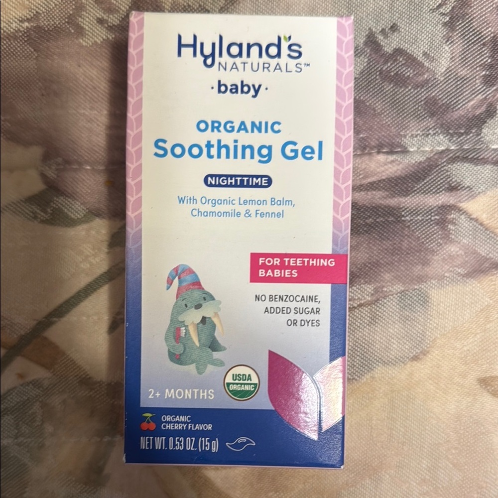 Baby Organic Soothing Gel - Pink